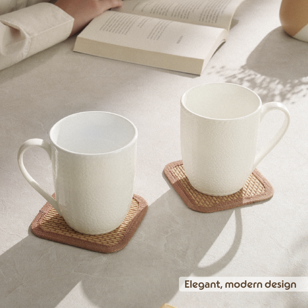 Elva Porcelia Mug. Ivory