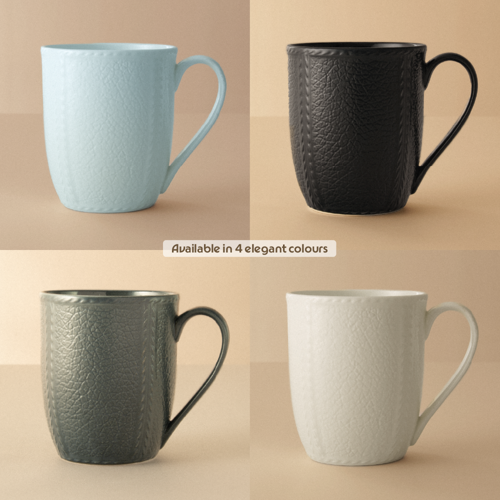 Elva Porcelia Mug. Ivory