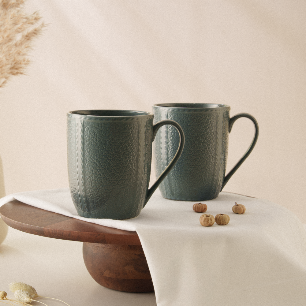 Elva Porcelia Mug. Slate