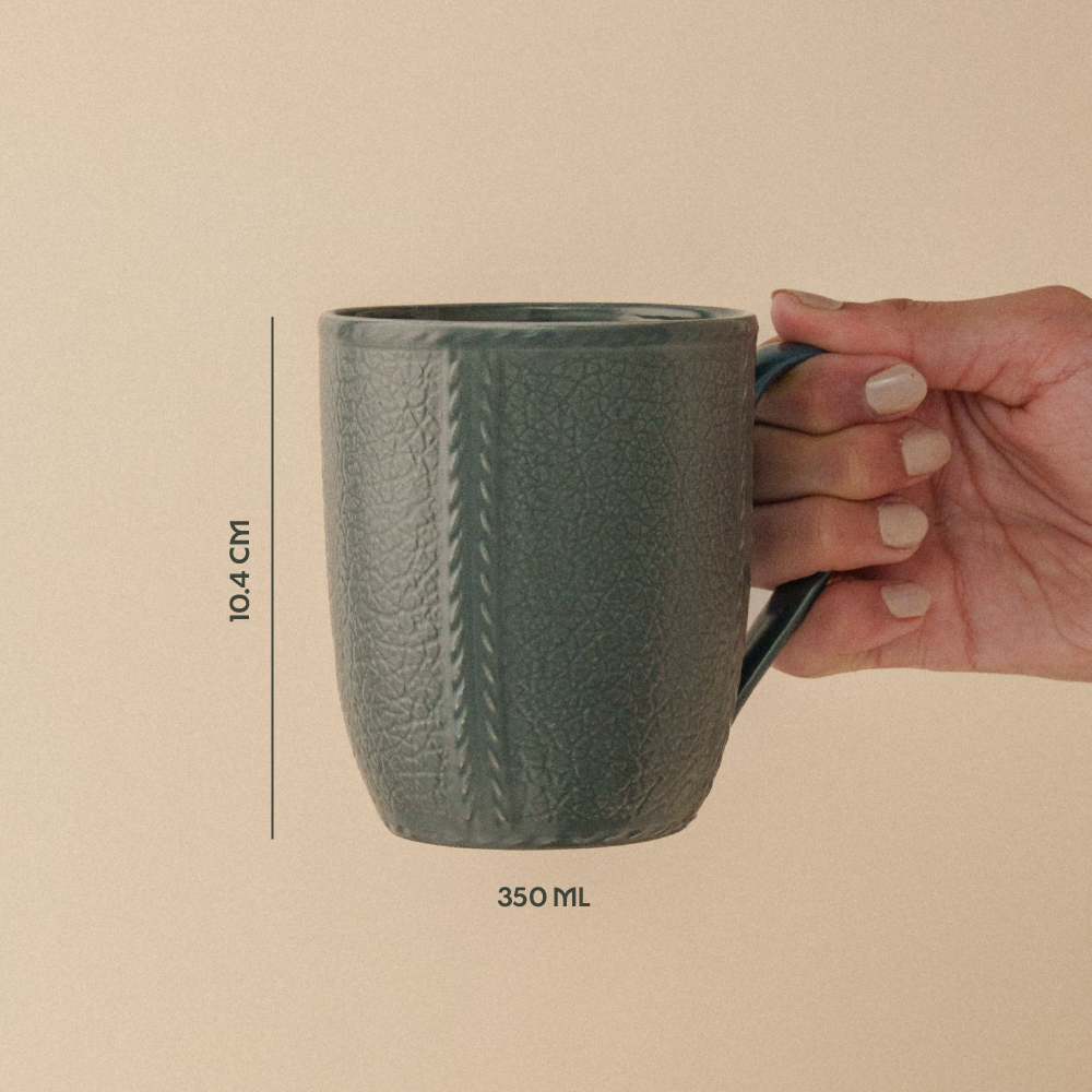 Elva Porcelia Mug. Slate