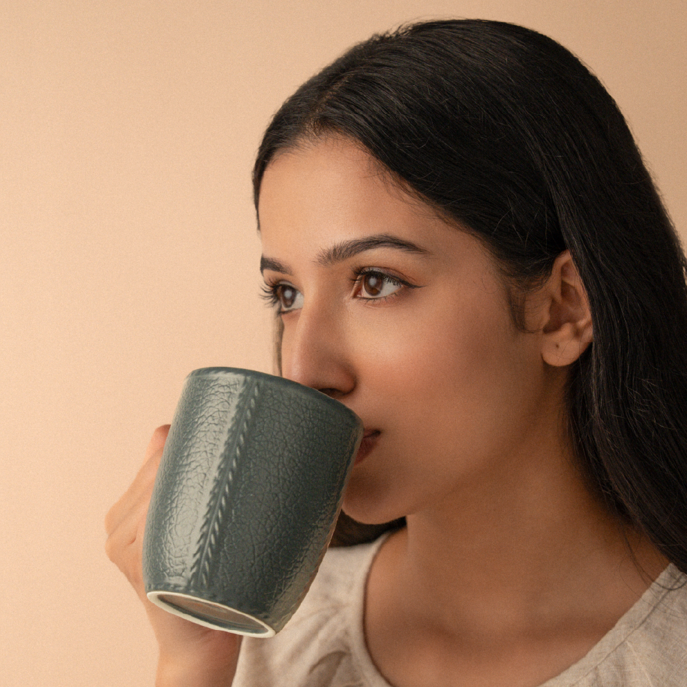 Elva Porcelia Mug. Slate