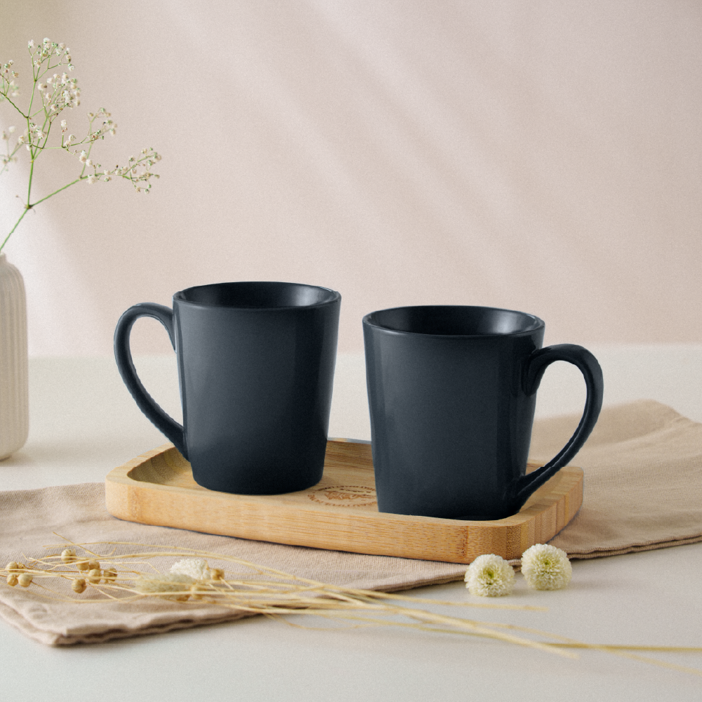 Haven Porcelia Mug. Denim