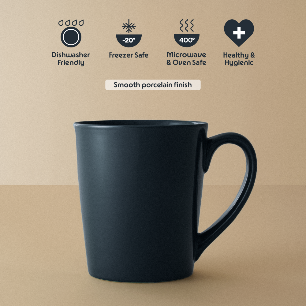 Haven Porcelia Mug. Denim